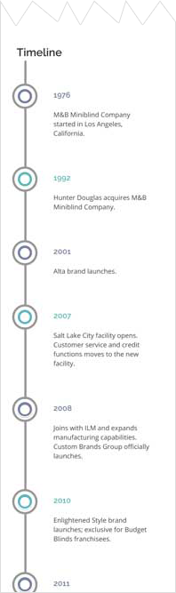 Custom Brands Group website on mobile