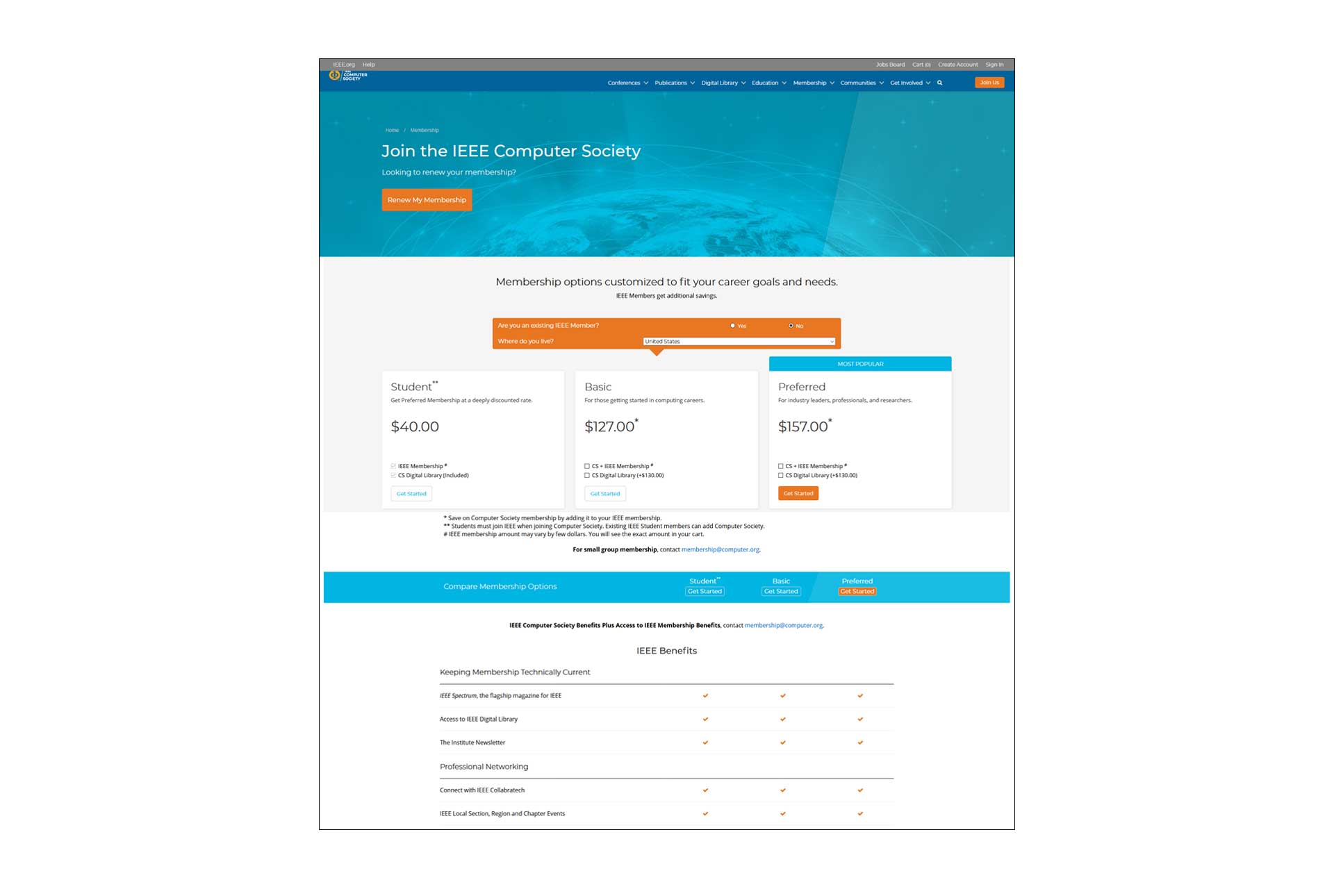 IEEE Computer Society magazine sites